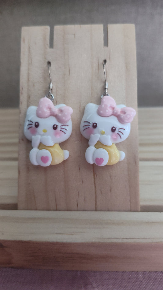 Hello Kitty Earrings- CLEARANCE- Discontinued item