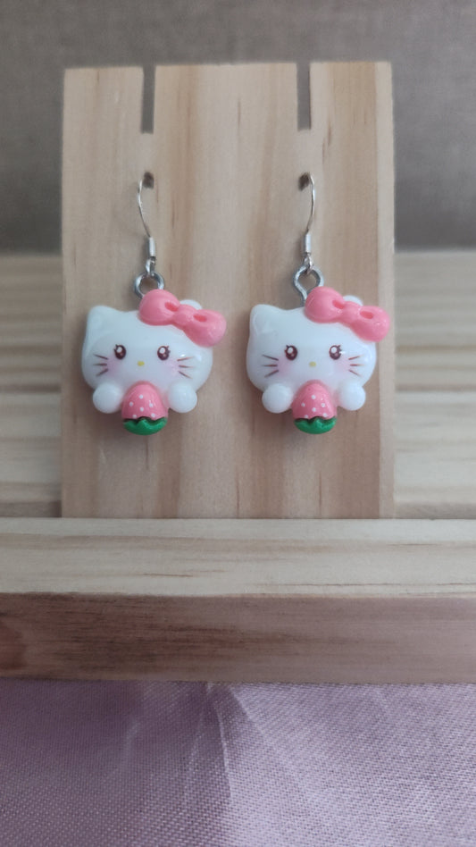 Hello Kitty Earrings- CLEARANCE