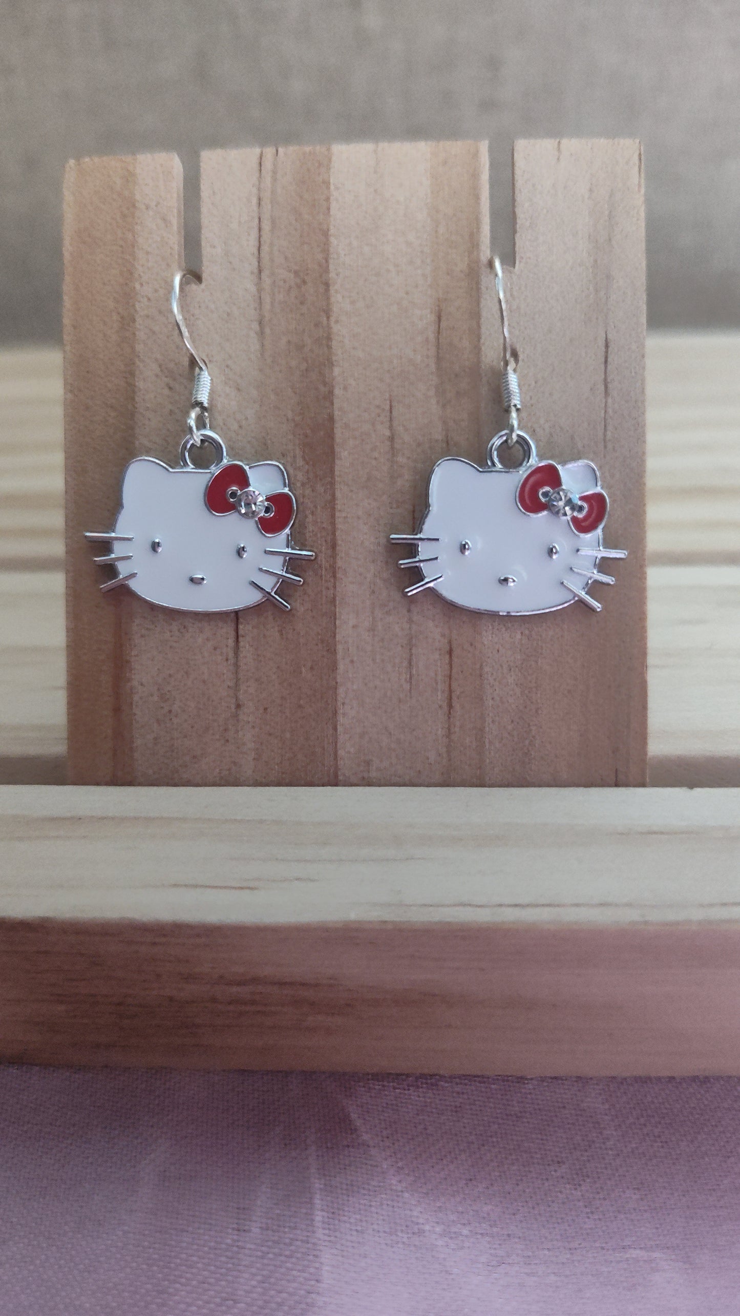 Hello Kitty Earrings-CLEARANCE