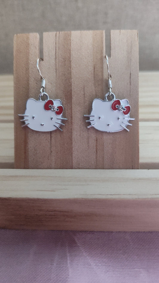 Hello Kitty Earrings-CLEARANCE
