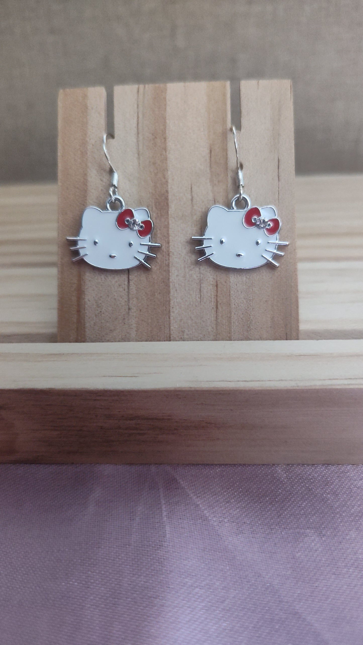 Hello Kitty Earrings-CLEARANCE