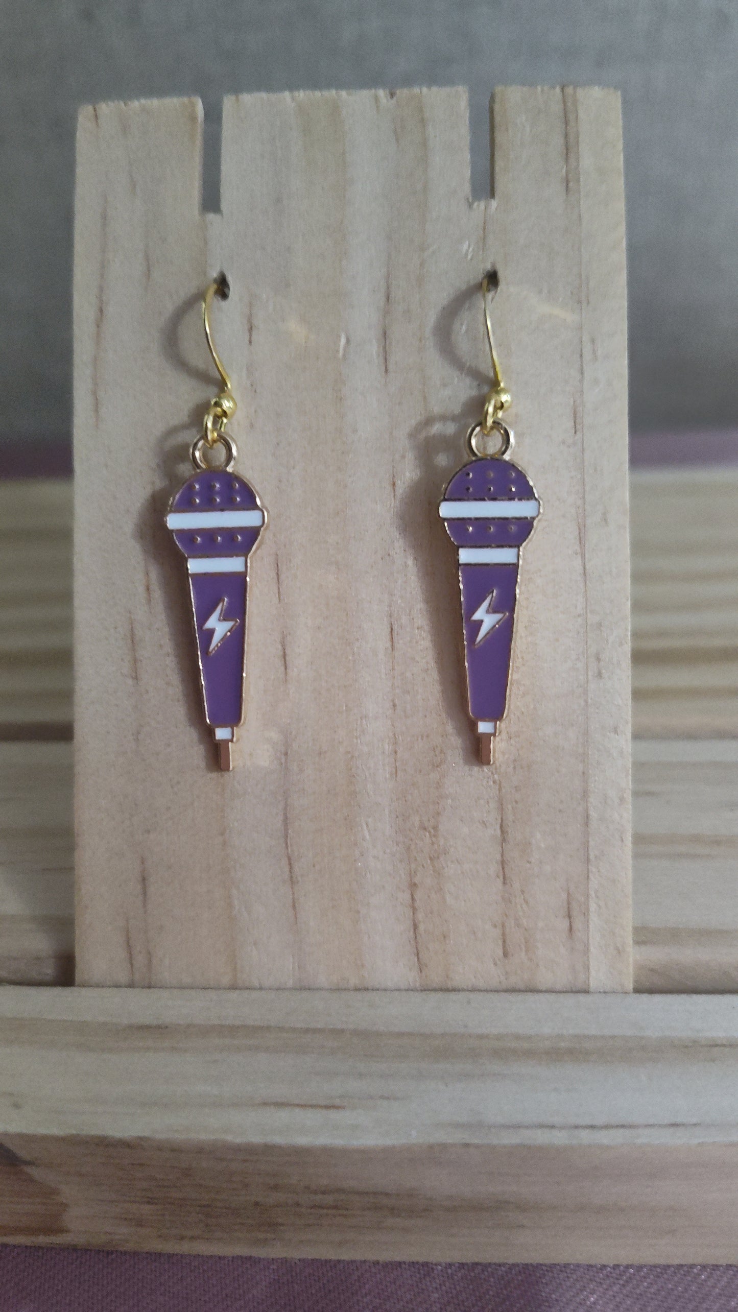 Microphone Earrings-CLEARANCE