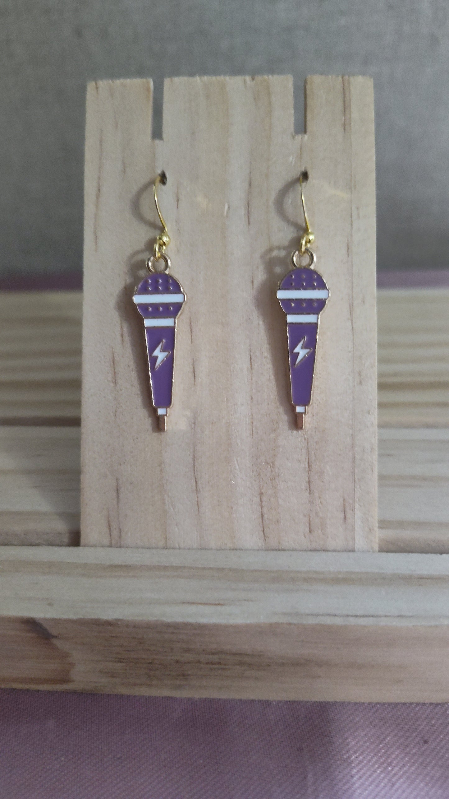 Microphone Earrings-CLEARANCE