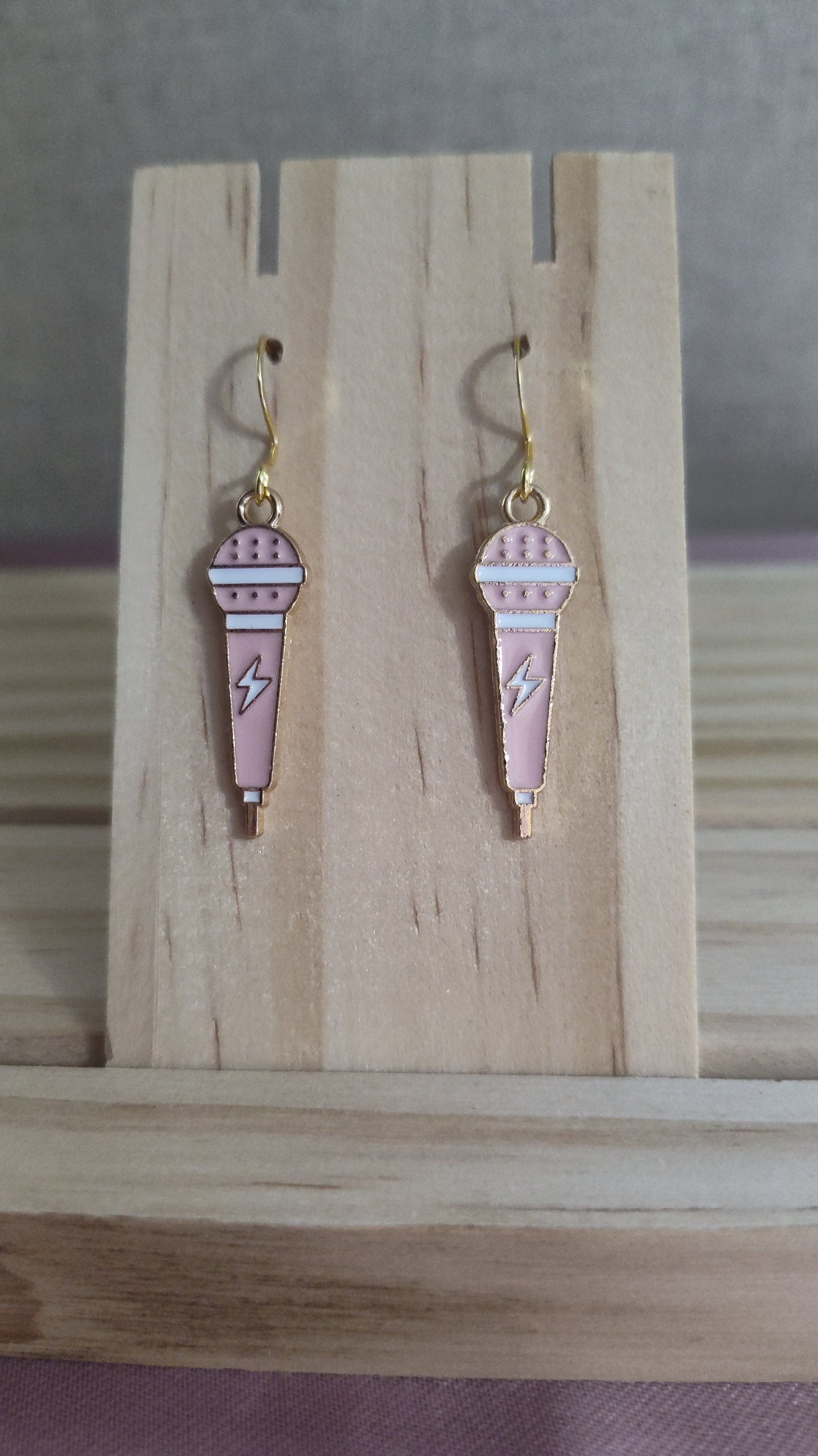 Microphone Earrings- CLEARANCE