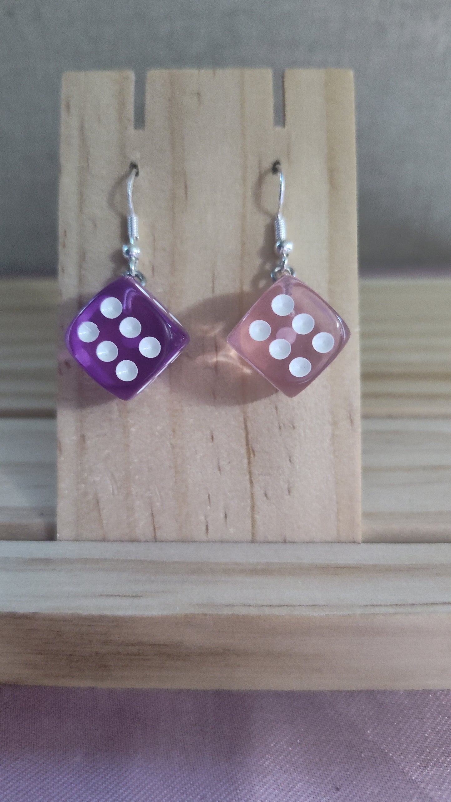 Mismatched Dice Earrings- CLEARANCE