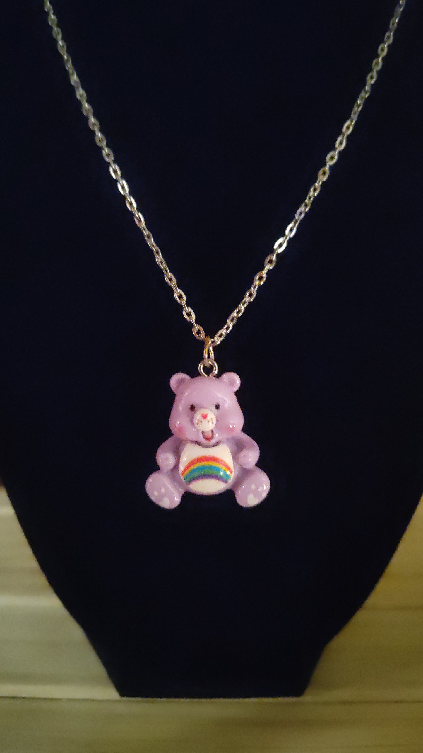 Care Bear Necklace- CLEARANCE