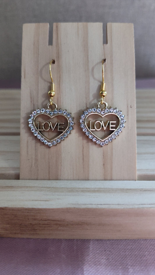 Heart Earrings- CLEARANCE