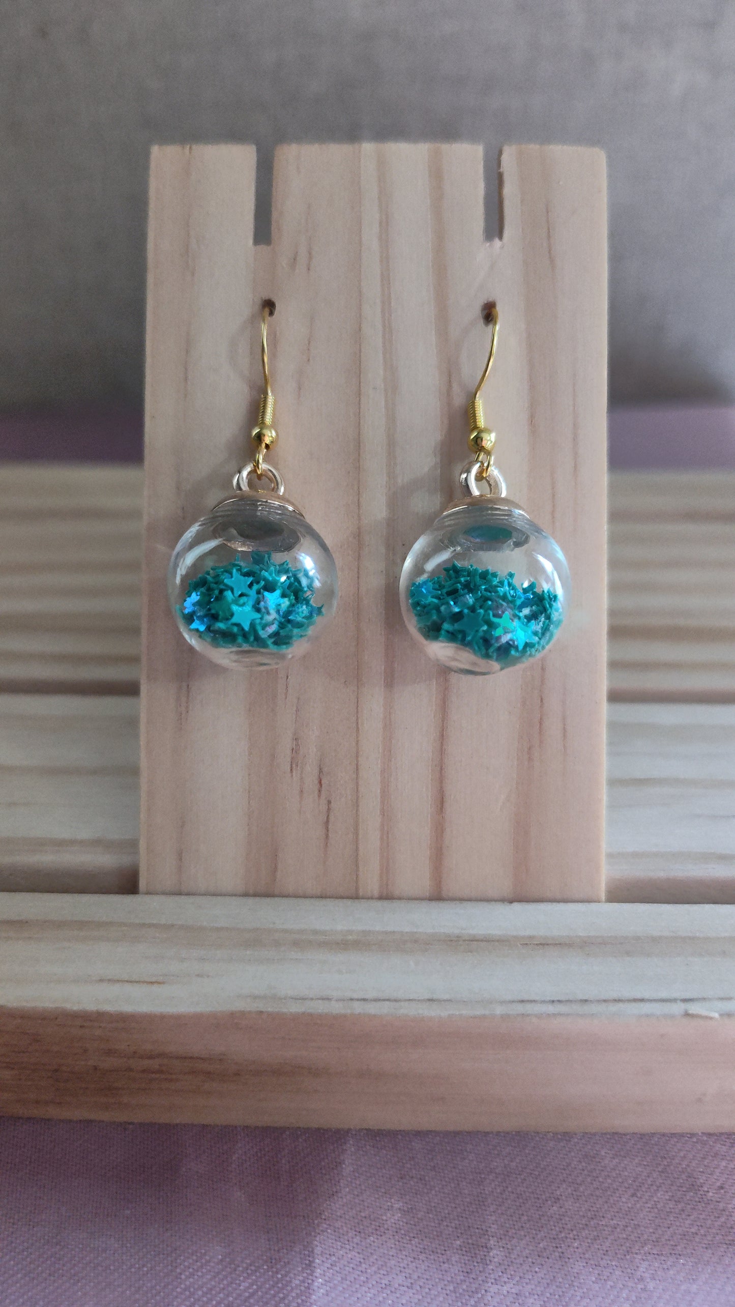 Glass Ball Earrings