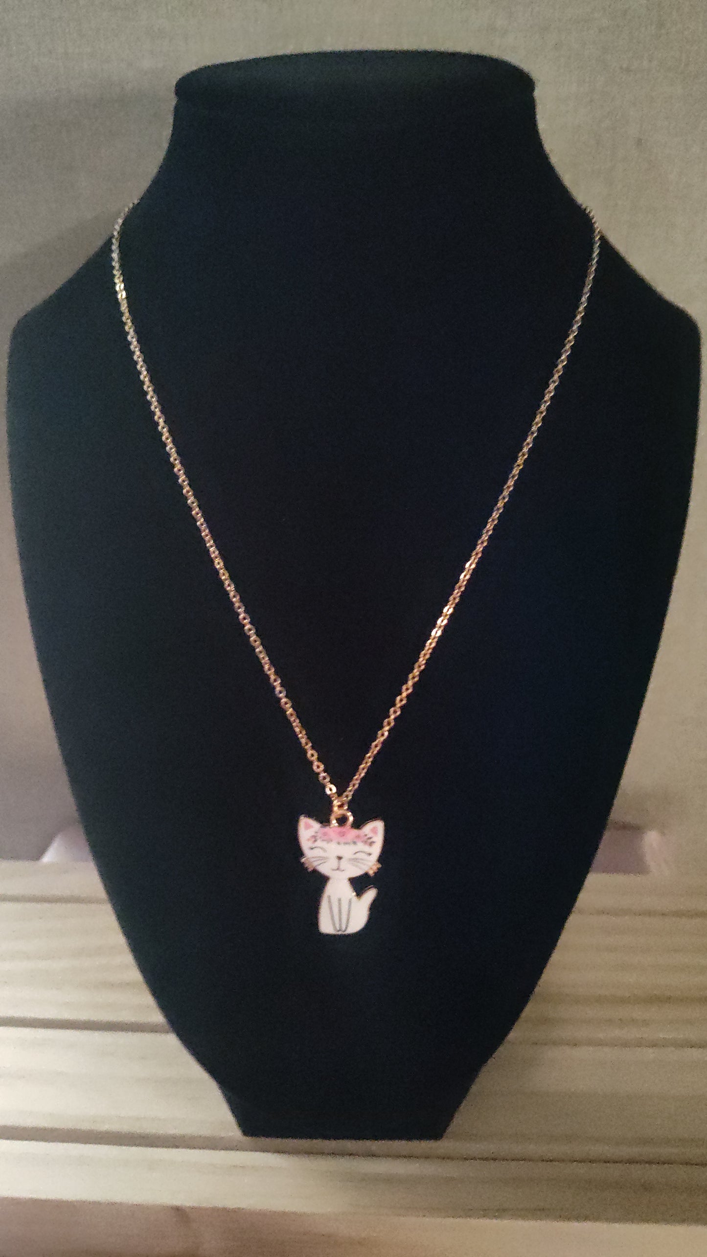 Cat Necklace- CLEARANCE