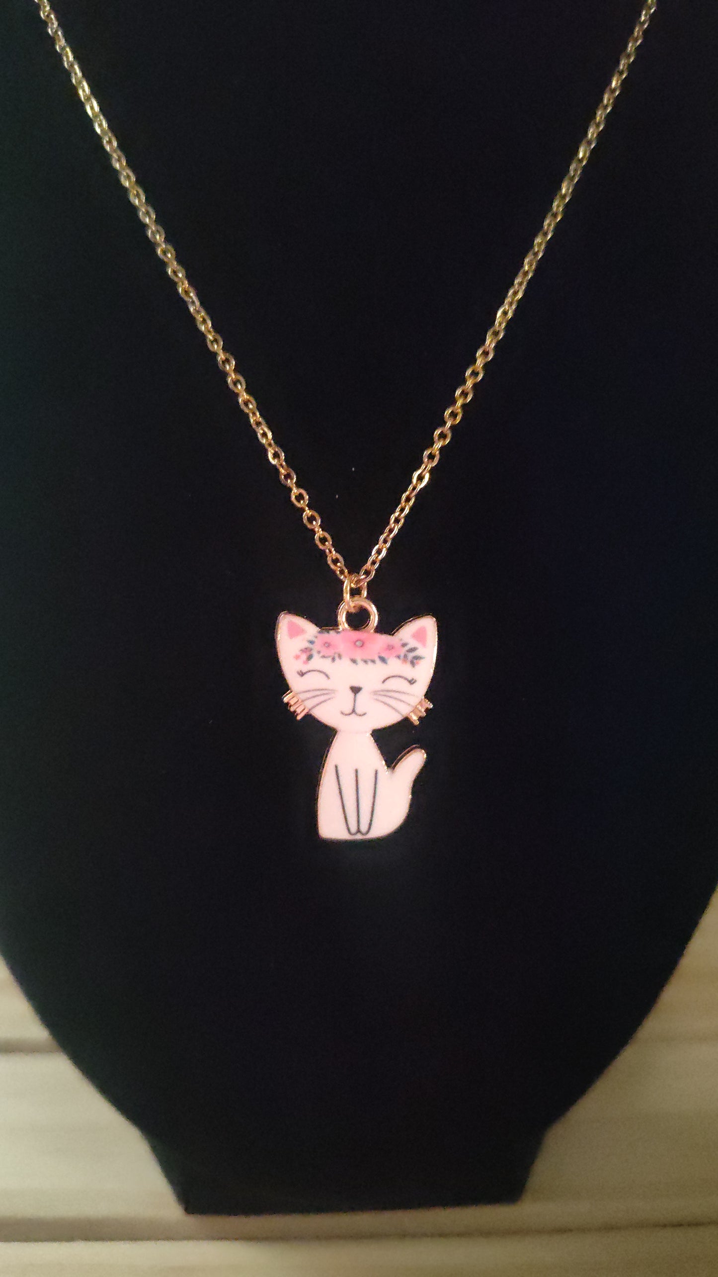 Cat Necklace- CLEARANCE