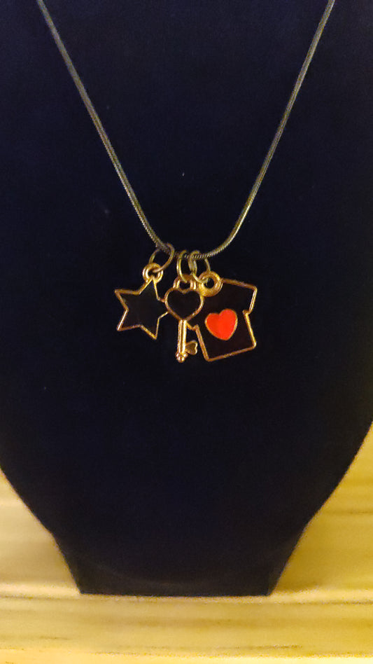 Charm Necklace- CLEARANCE- Discontinued item