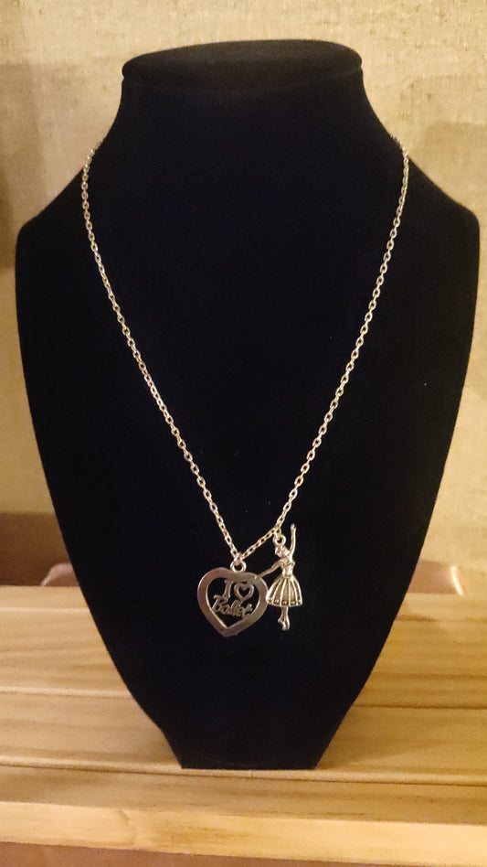 Ballet Charm Necklace
