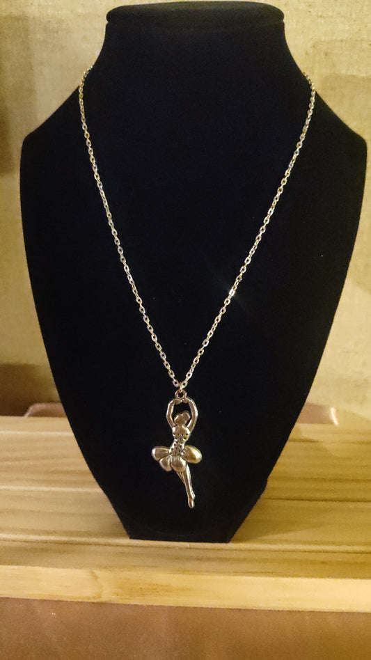 Ballerina Dancer Necklace