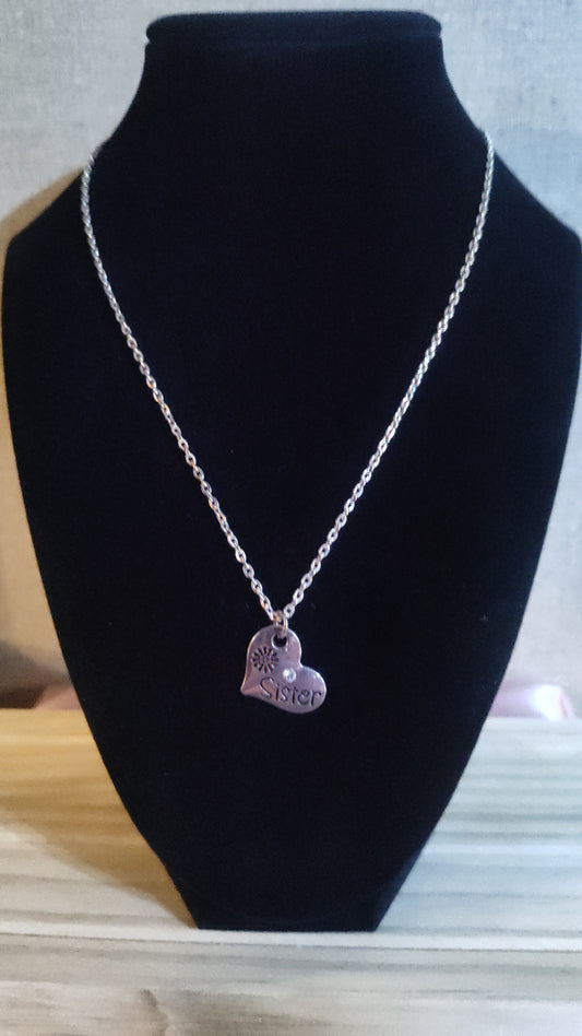 Sister Necklace- CLEARANCE- Discontinued item