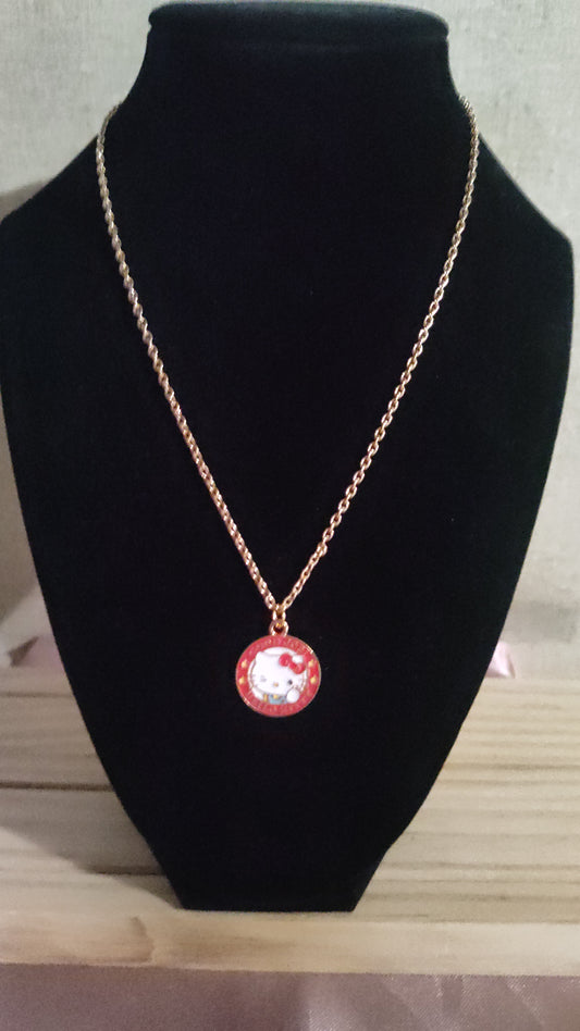 Hello Kitty Necklace- CLEARANCE- Discontinued item