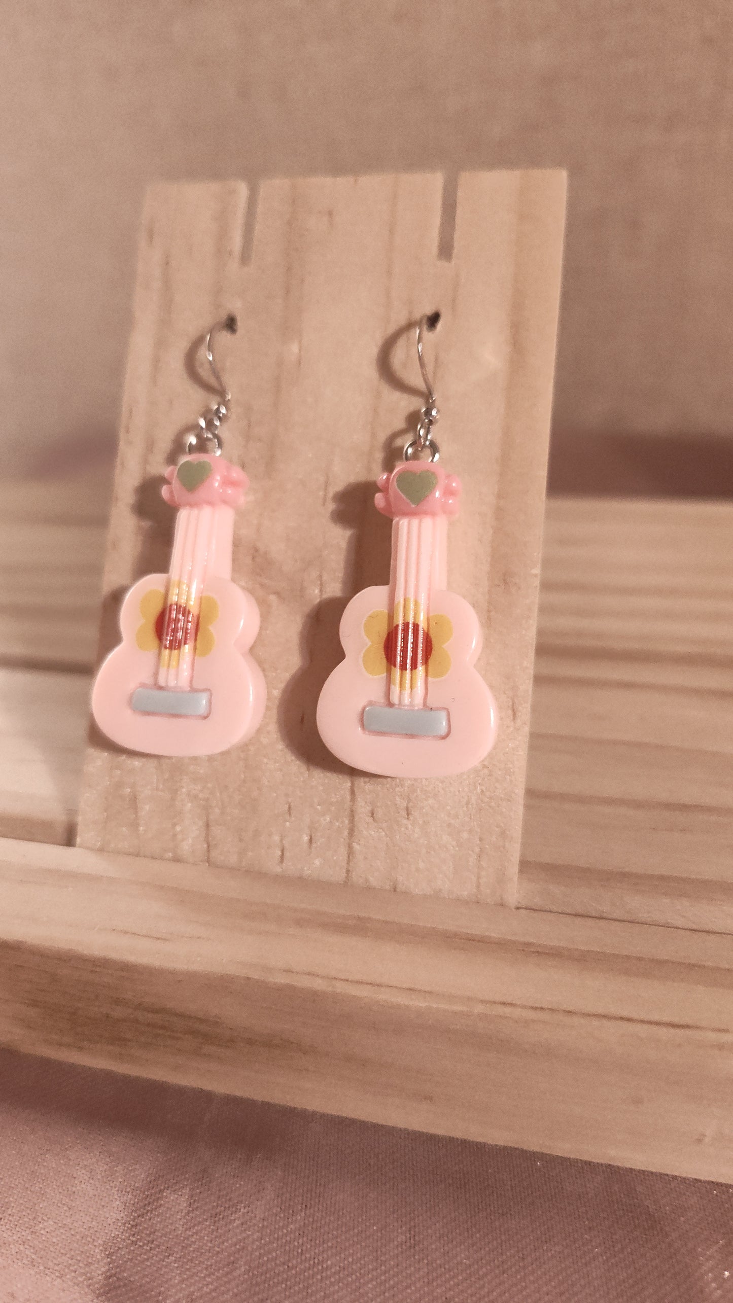 Guitar Earrings