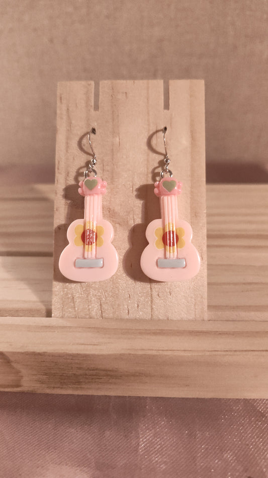 Guitar Earrings