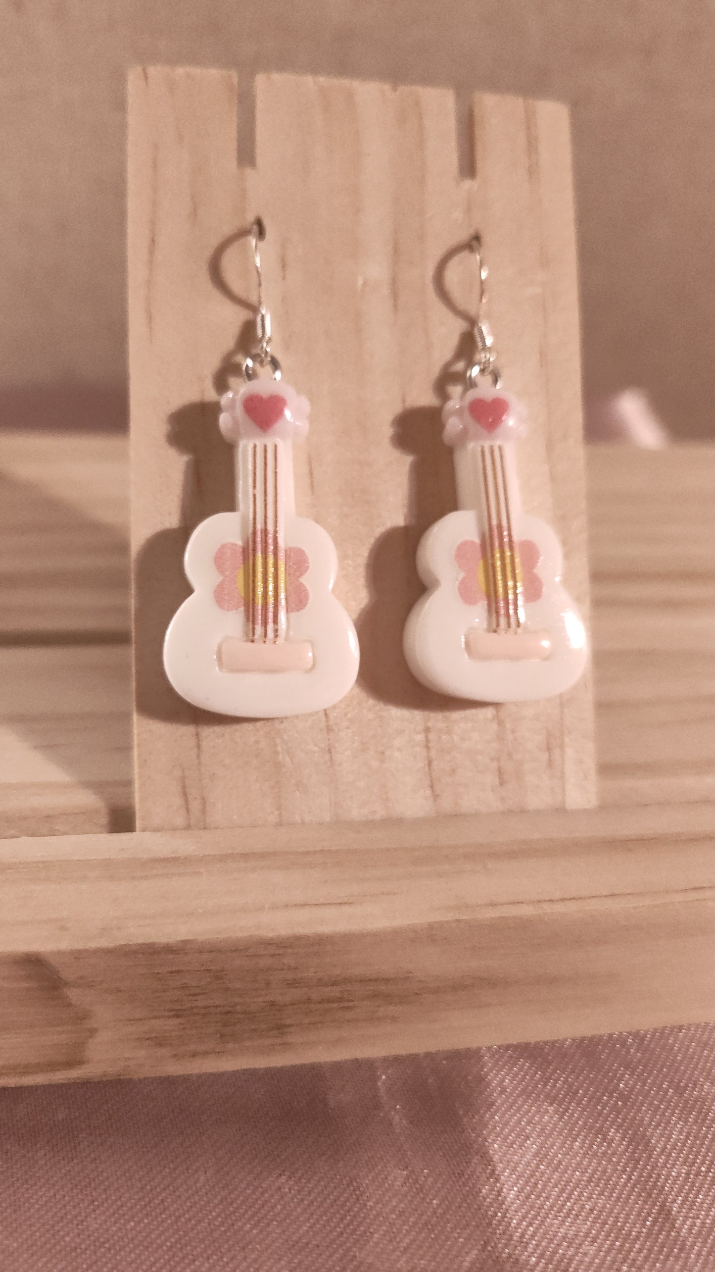 Guitar Earrings