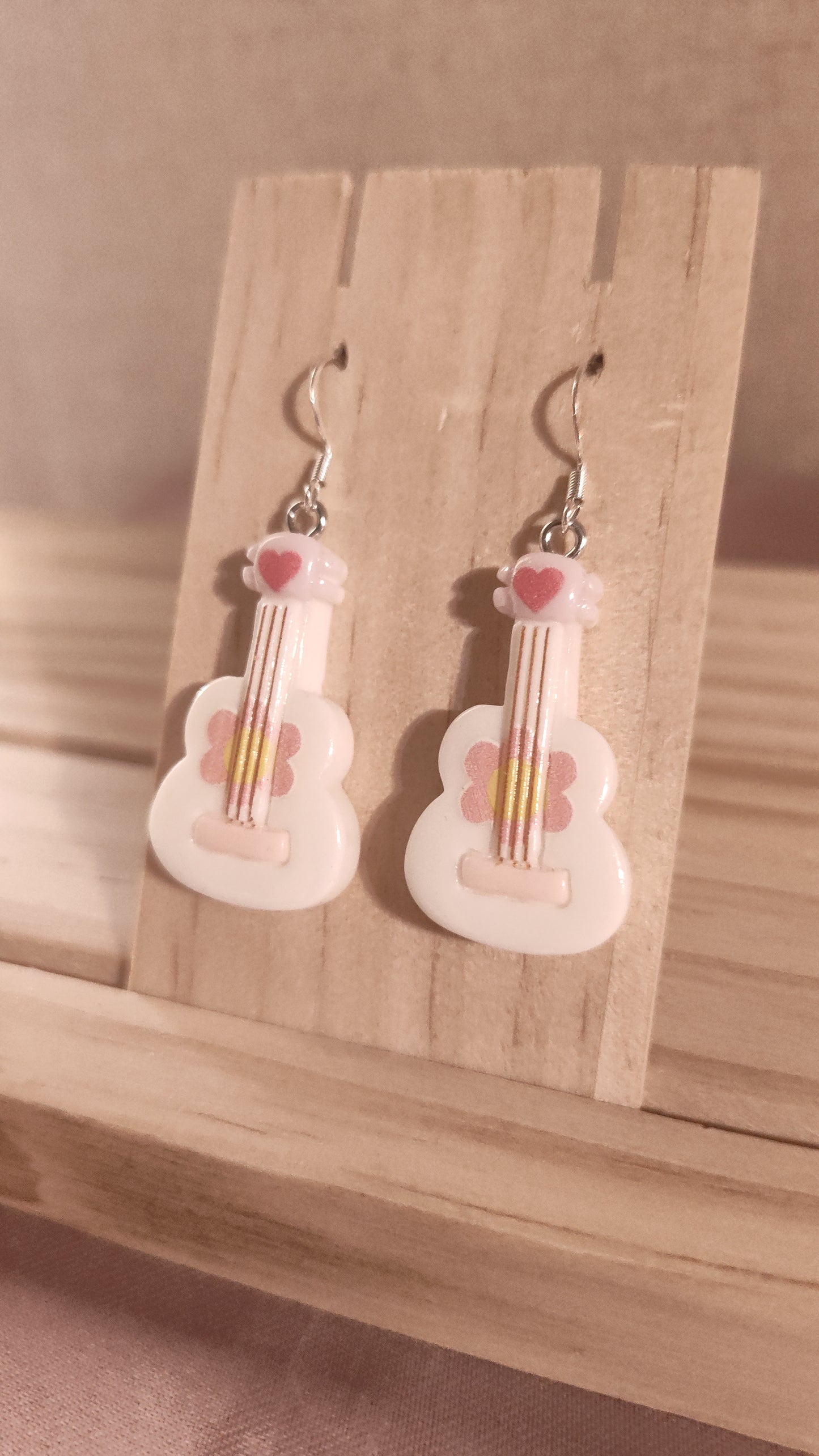Guitar Earrings