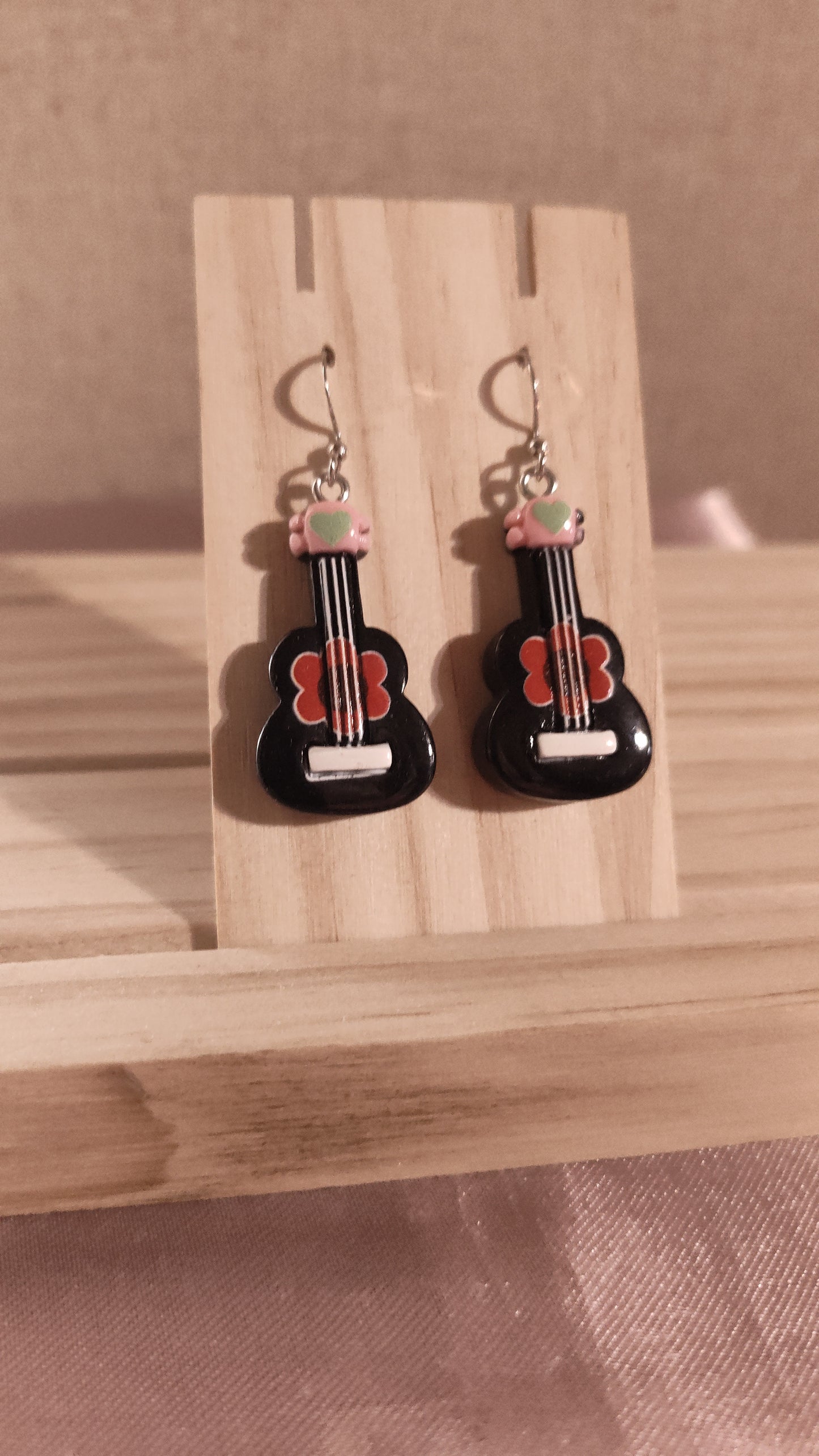 Guitar Earrings- CLEARANCE