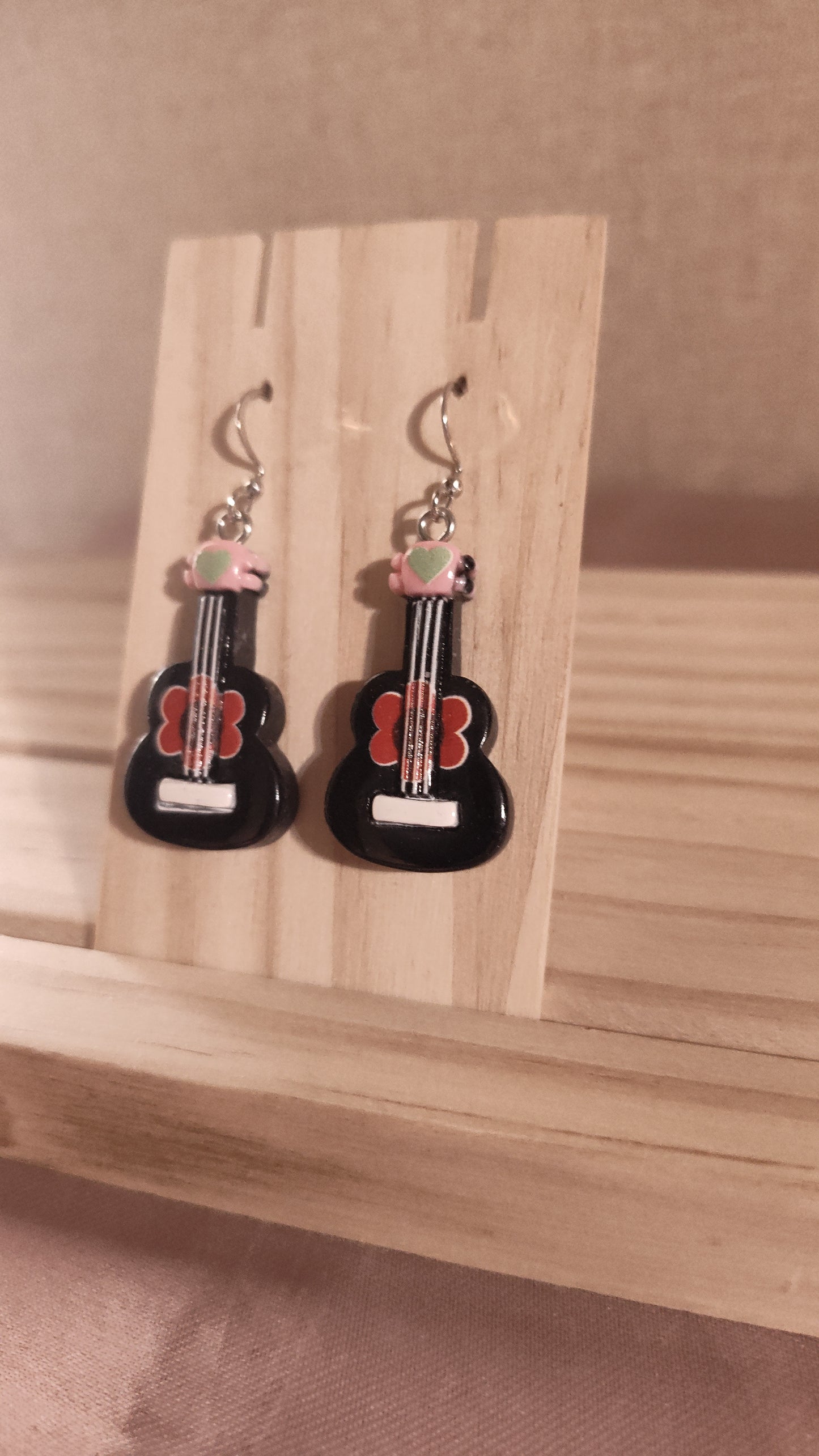 Guitar Earrings- CLEARANCE