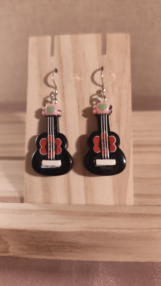 Guitar Earrings- CLEARANCE