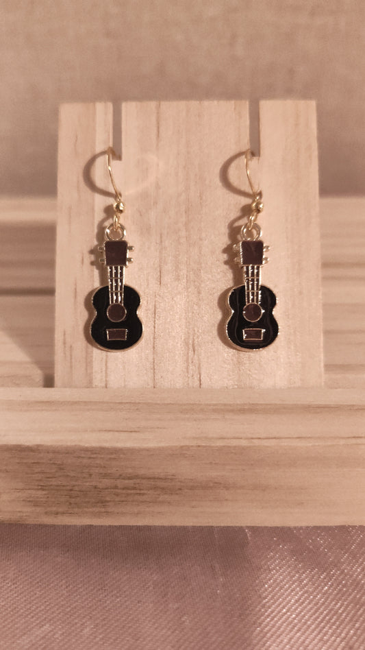 Guitar Earrings- CLEARANCE