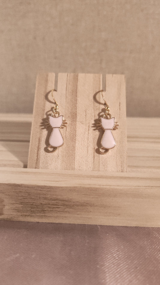 Cat Earrings- CLEARANCE