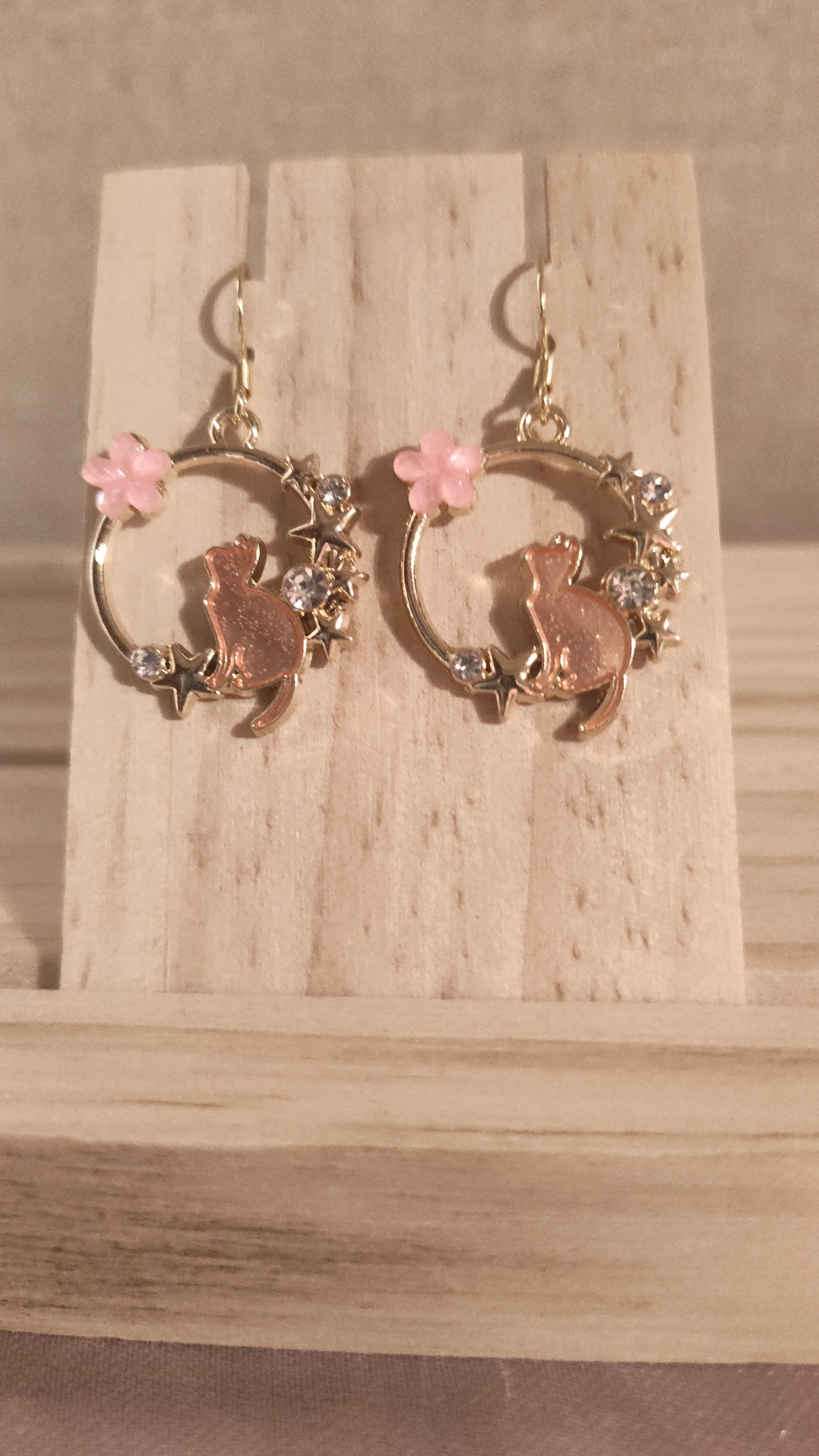 Cat Earrings- SALE