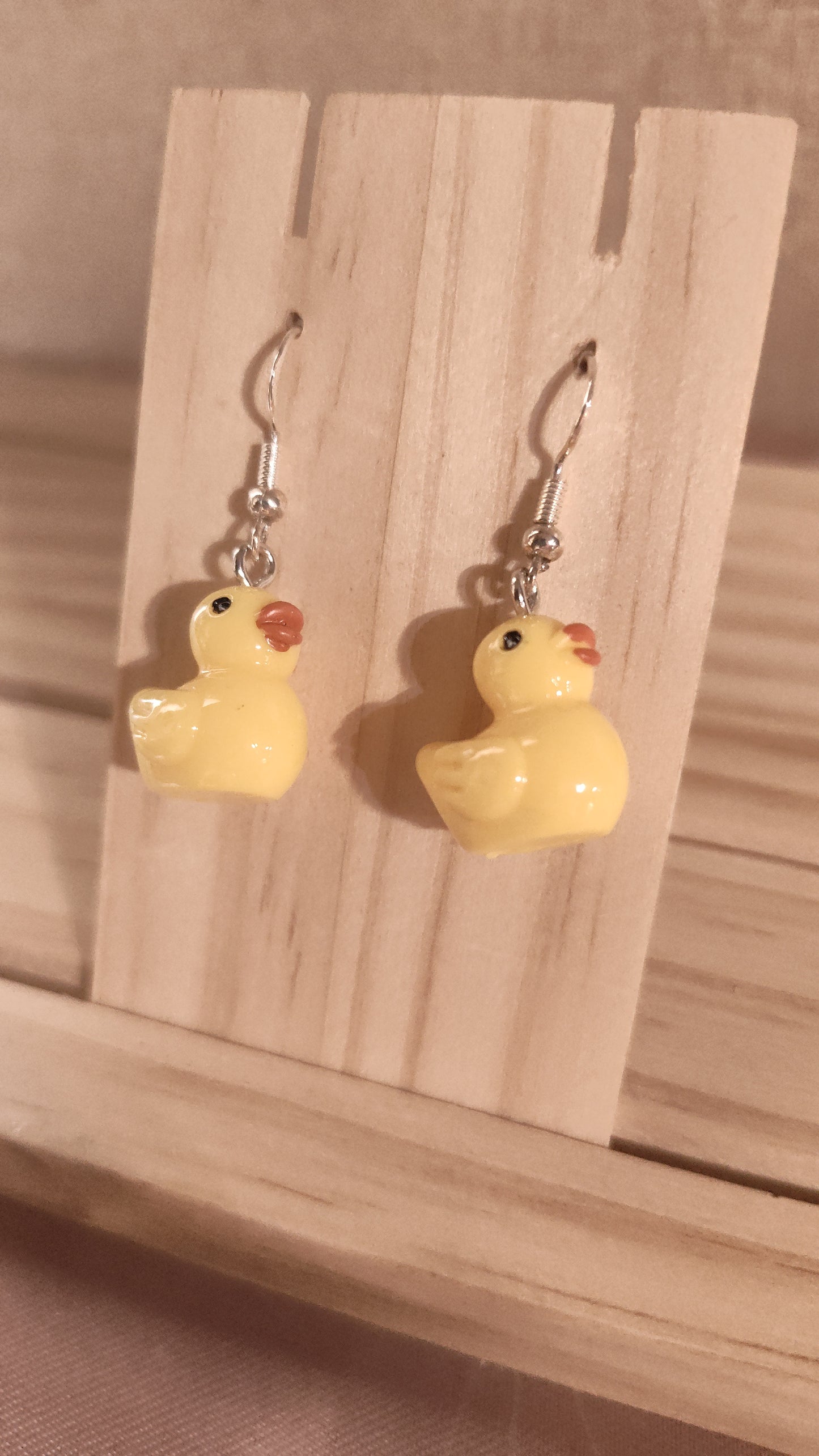 Rubber Ducky Earrings- CLEARANCE