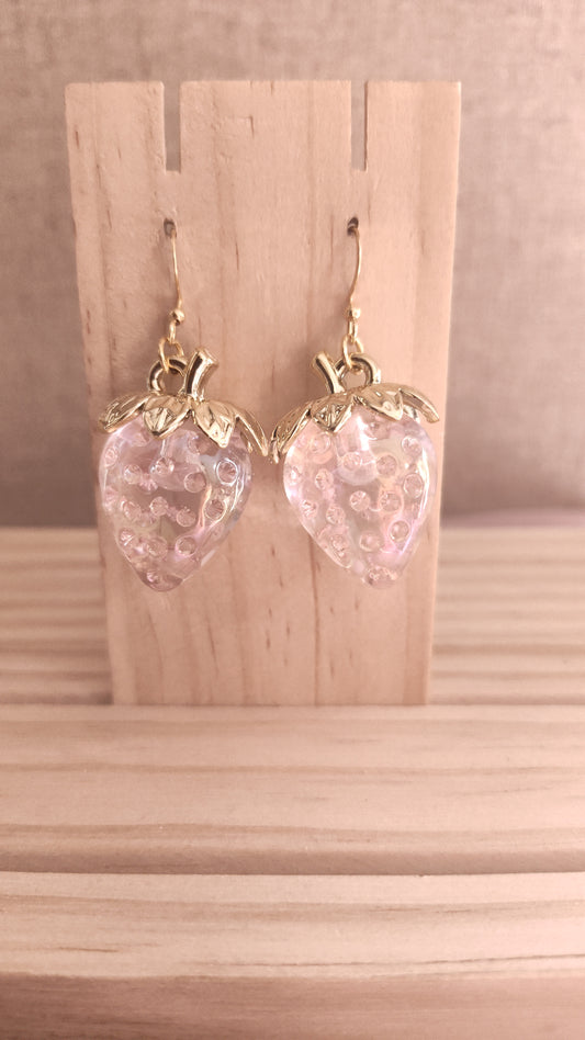 Strawberry Earrings- CLEARANCE