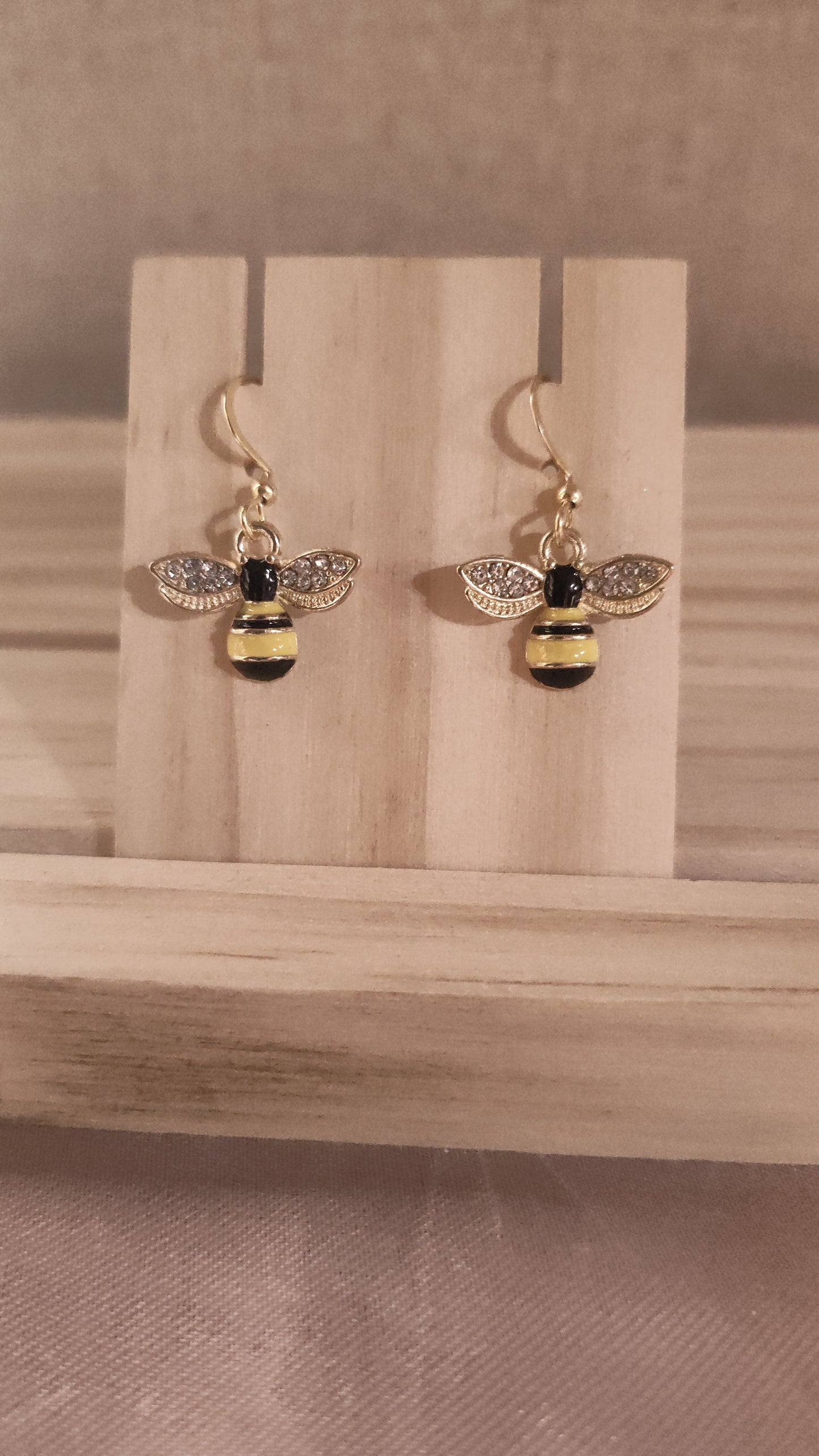 Bee Earrings- CLEARANCE