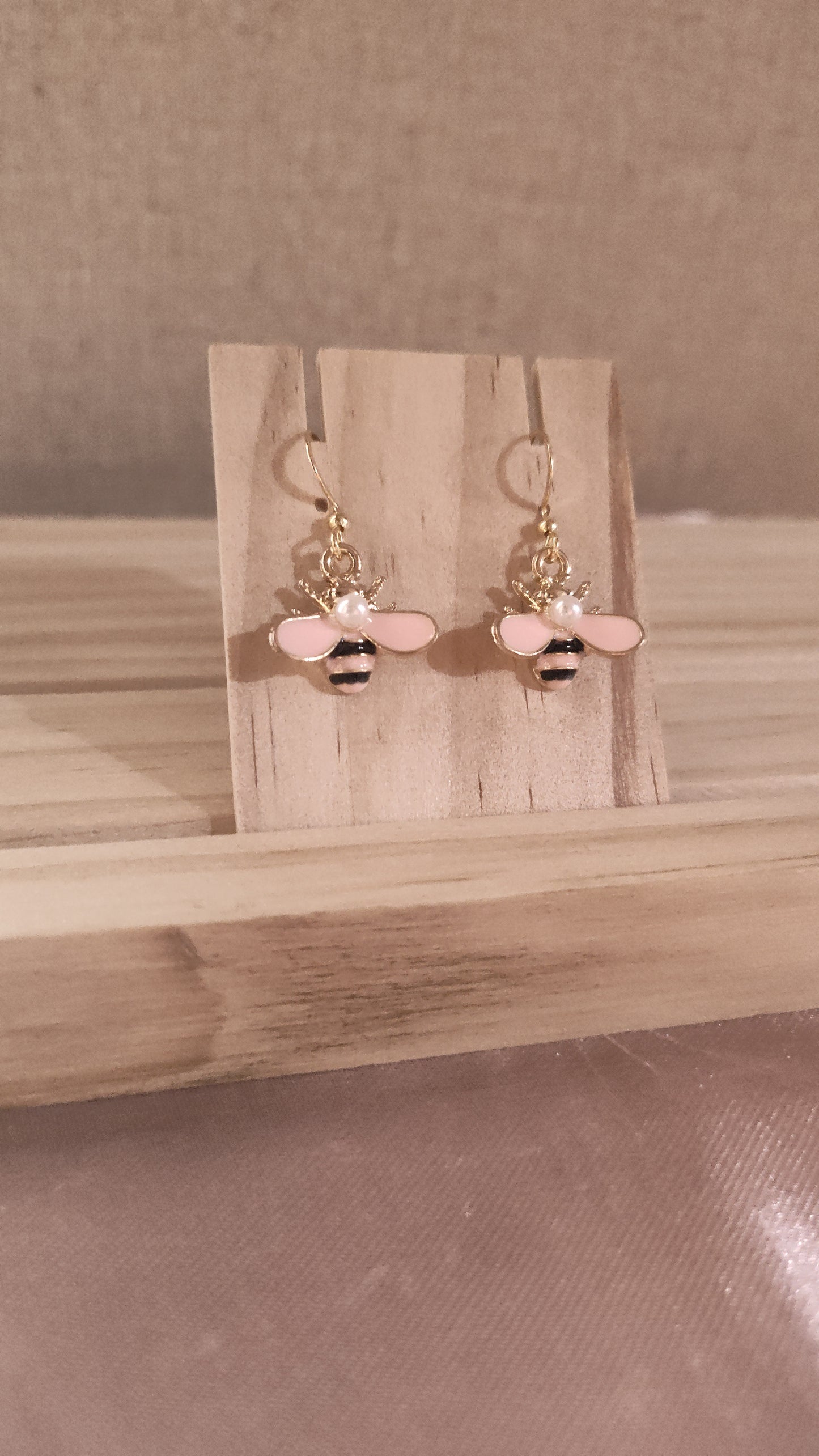 Bee Earrings- CLEARANCE