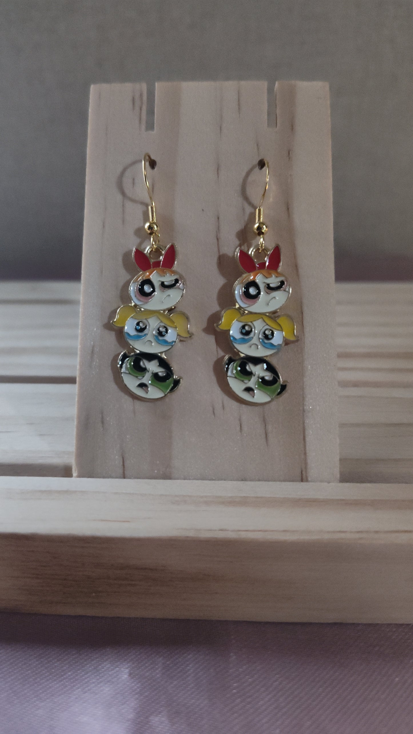 Powerpuff Girls Earrings- CLEARANCE