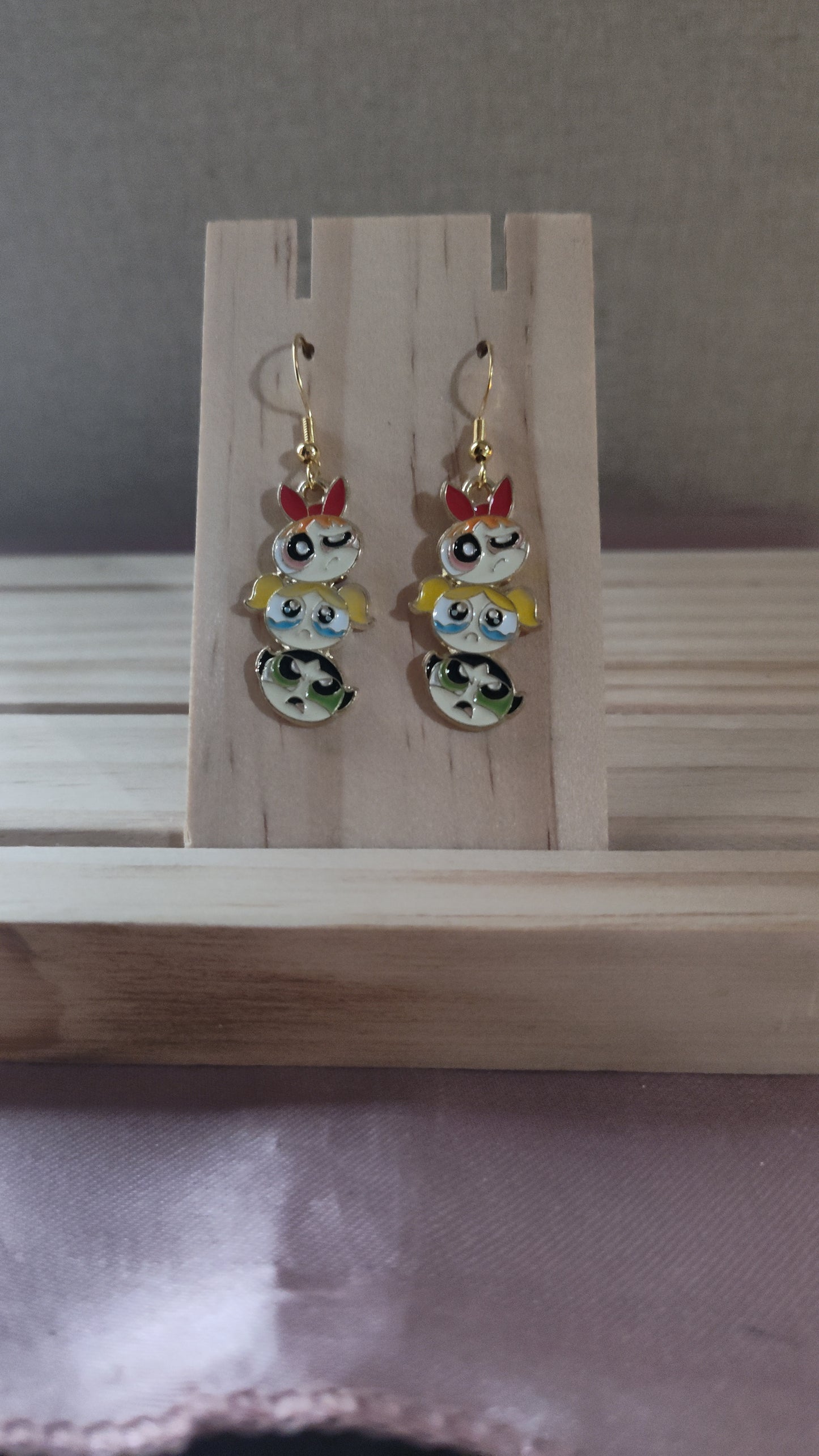Powerpuff Girls Earrings- CLEARANCE