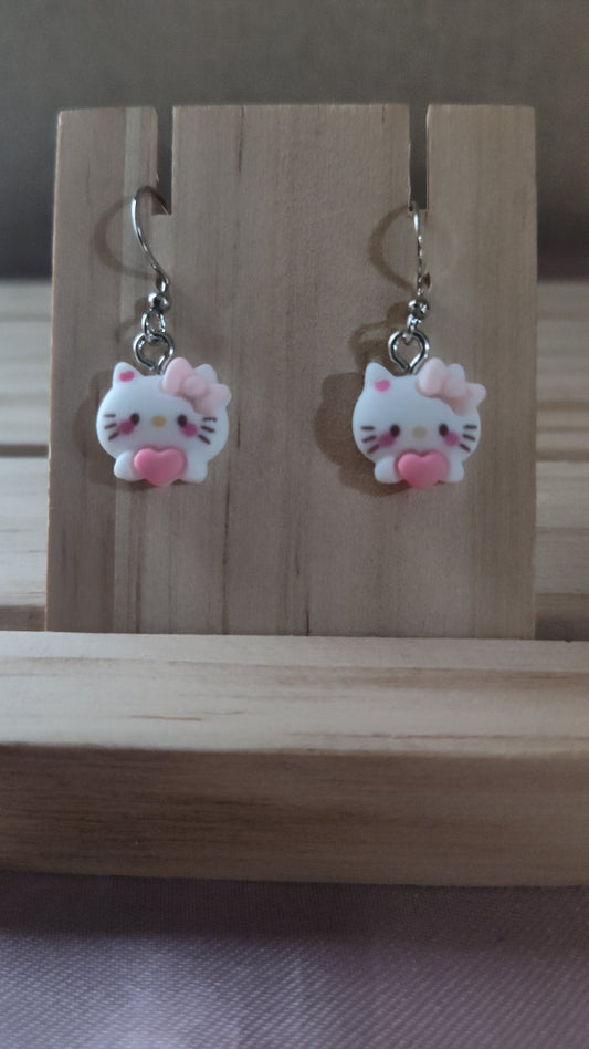 Hello Kitty Earrings- CLEARANCE