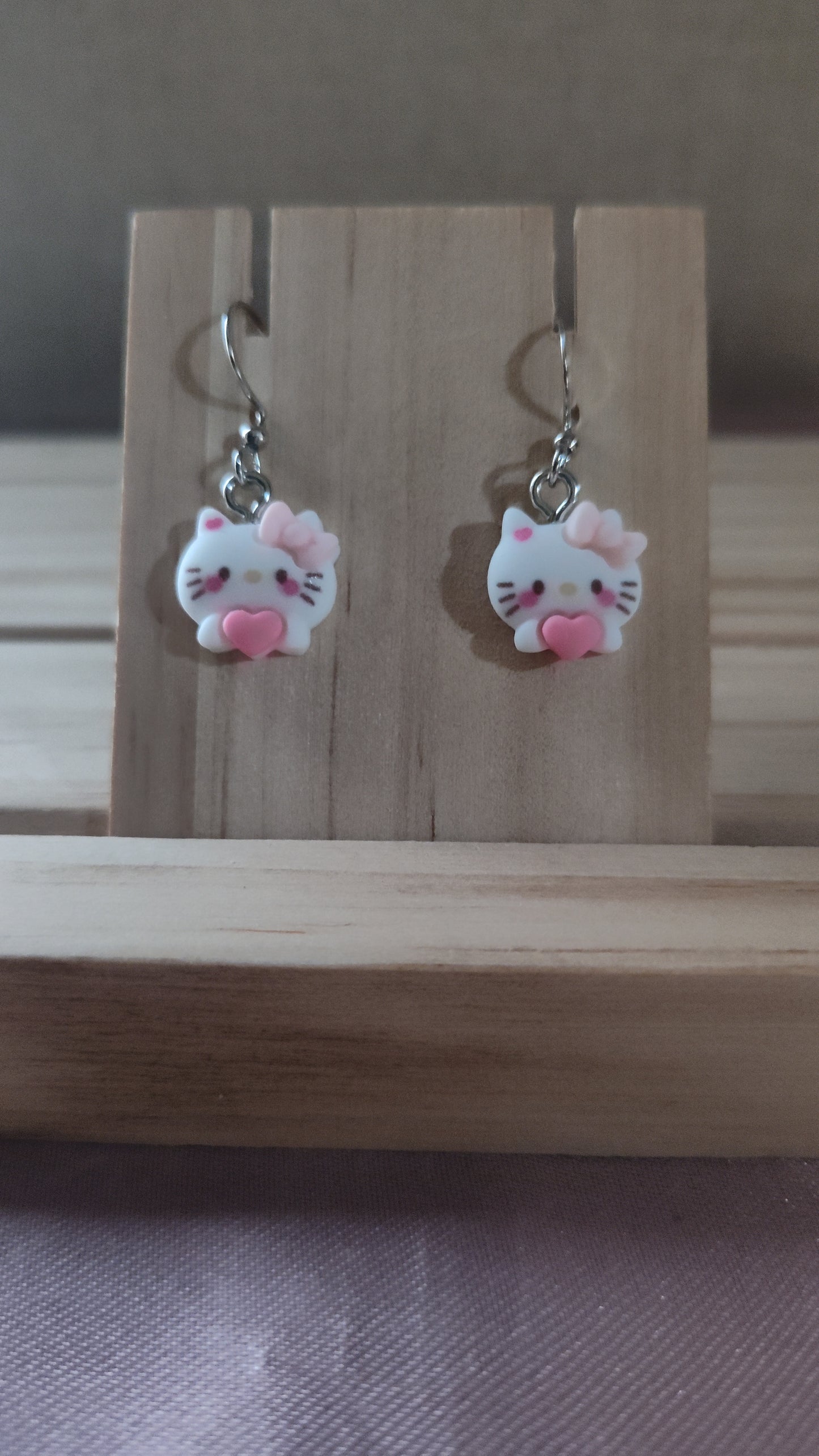 Hello Kitty Earrings- CLEARANCE