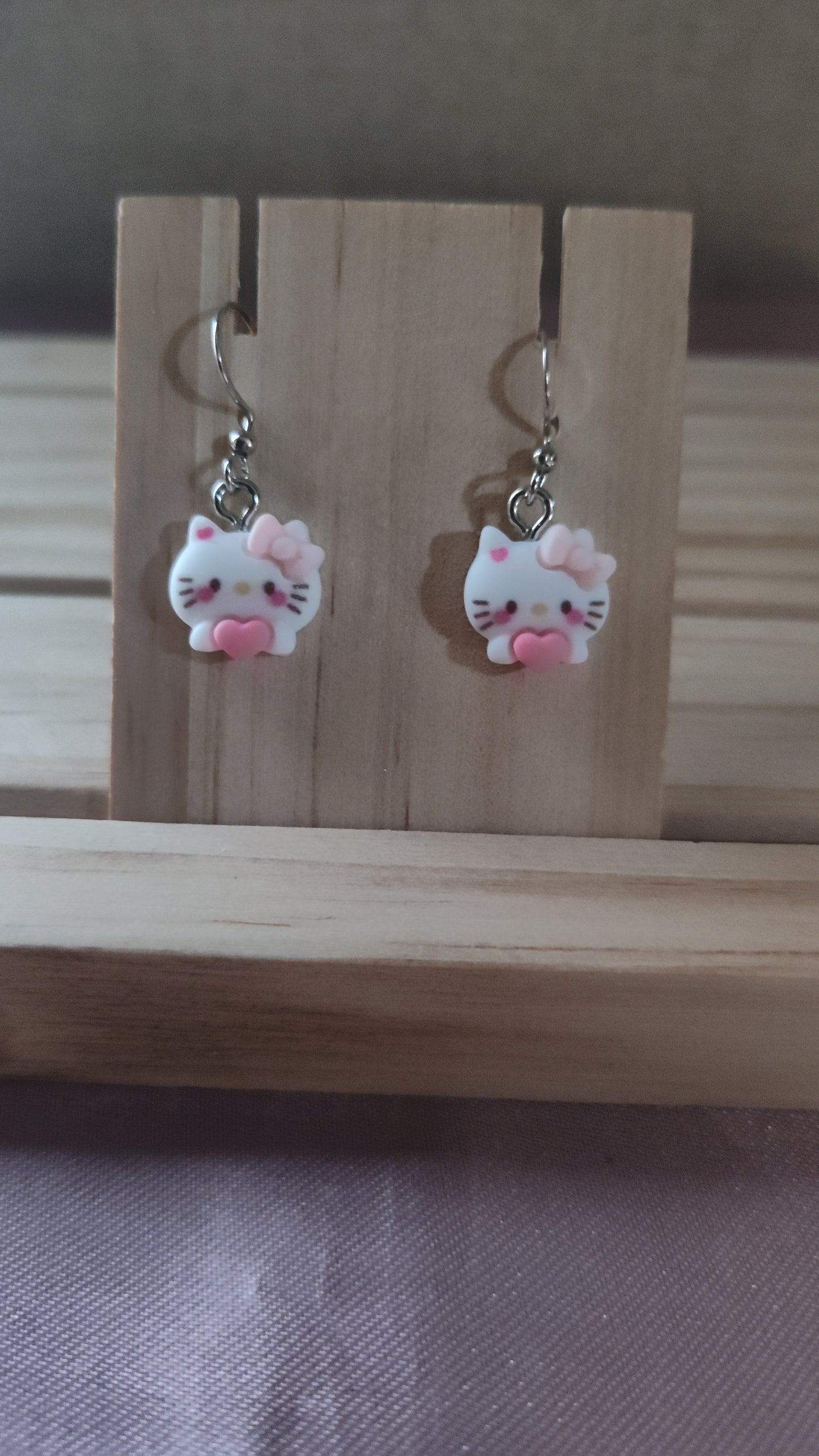 Hello Kitty Earrings- CLEARANCE