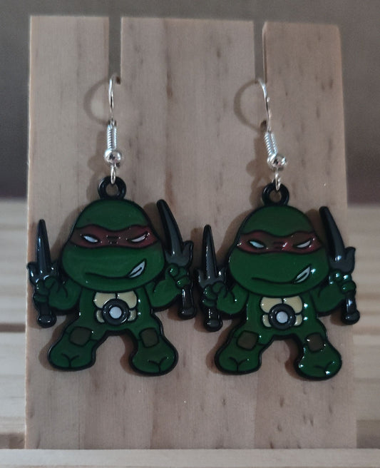 Teenage Mutant Ninja Turtle Earrings- SALE