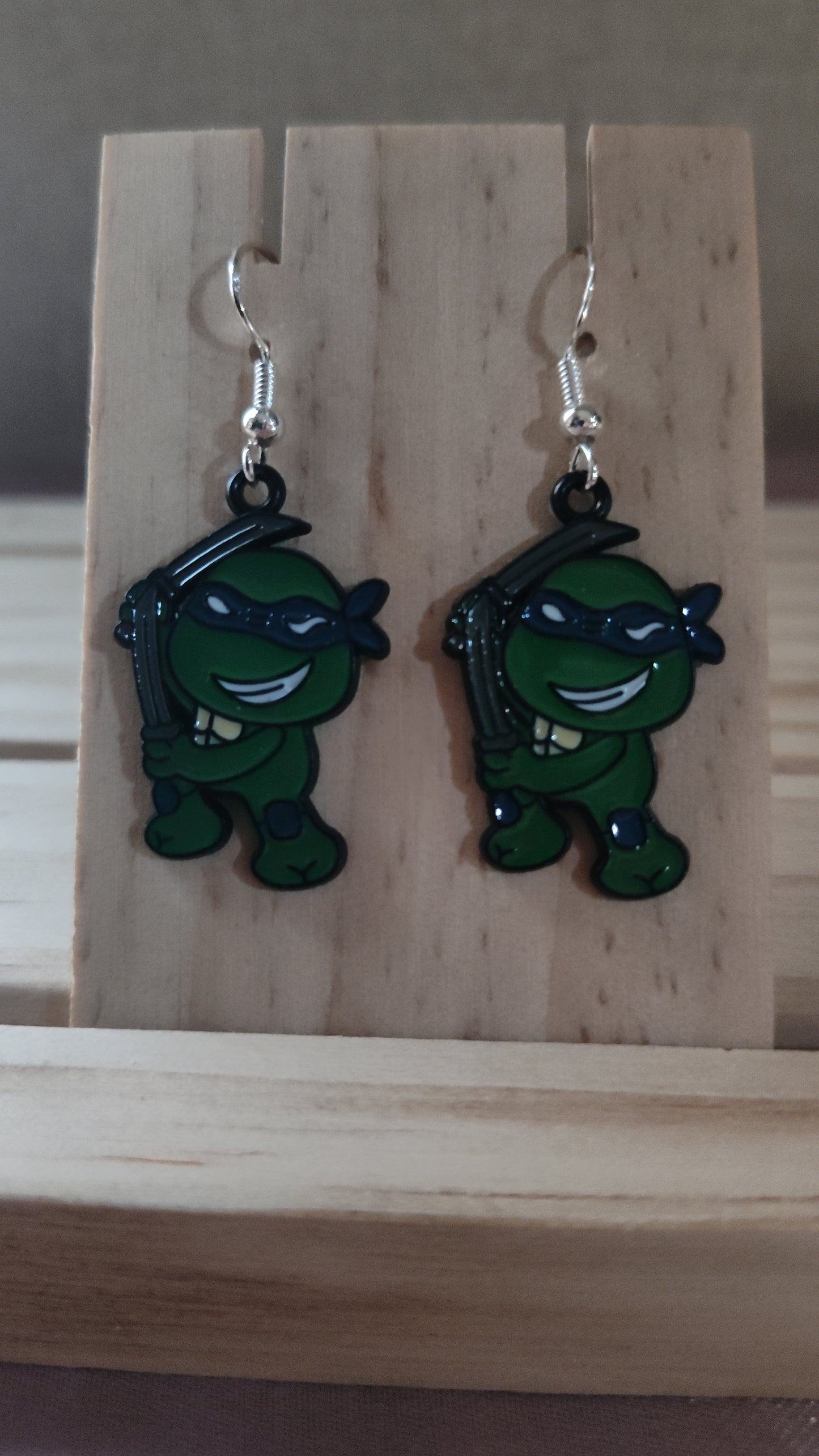 Teenage Mutant Ninja Turtle Earrings- SALE