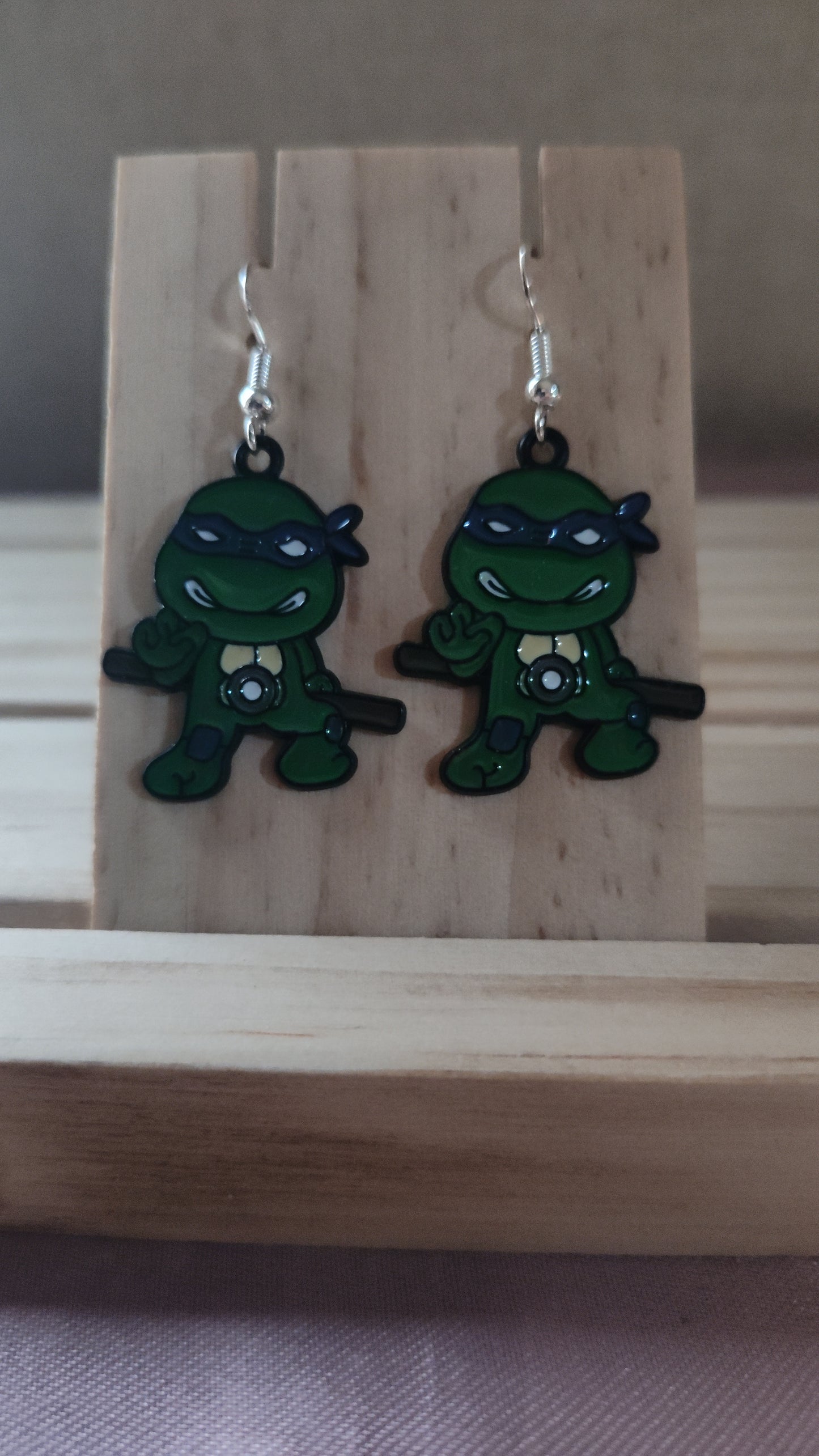 Teenage Mutant Ninja Turtle Earrings- SALE