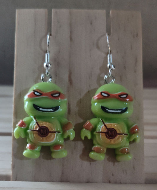 Teenage Mutant Ninja Turtle Earrings- SALE