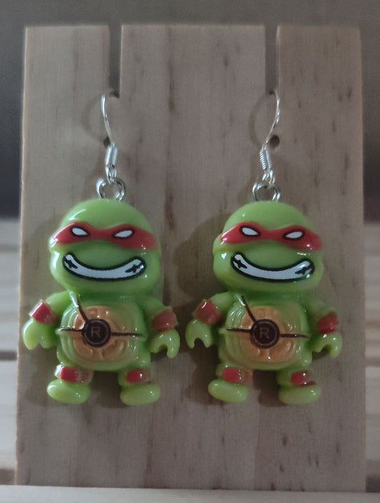 Teenage Mutant Ninja Turtle Earrings- SALE