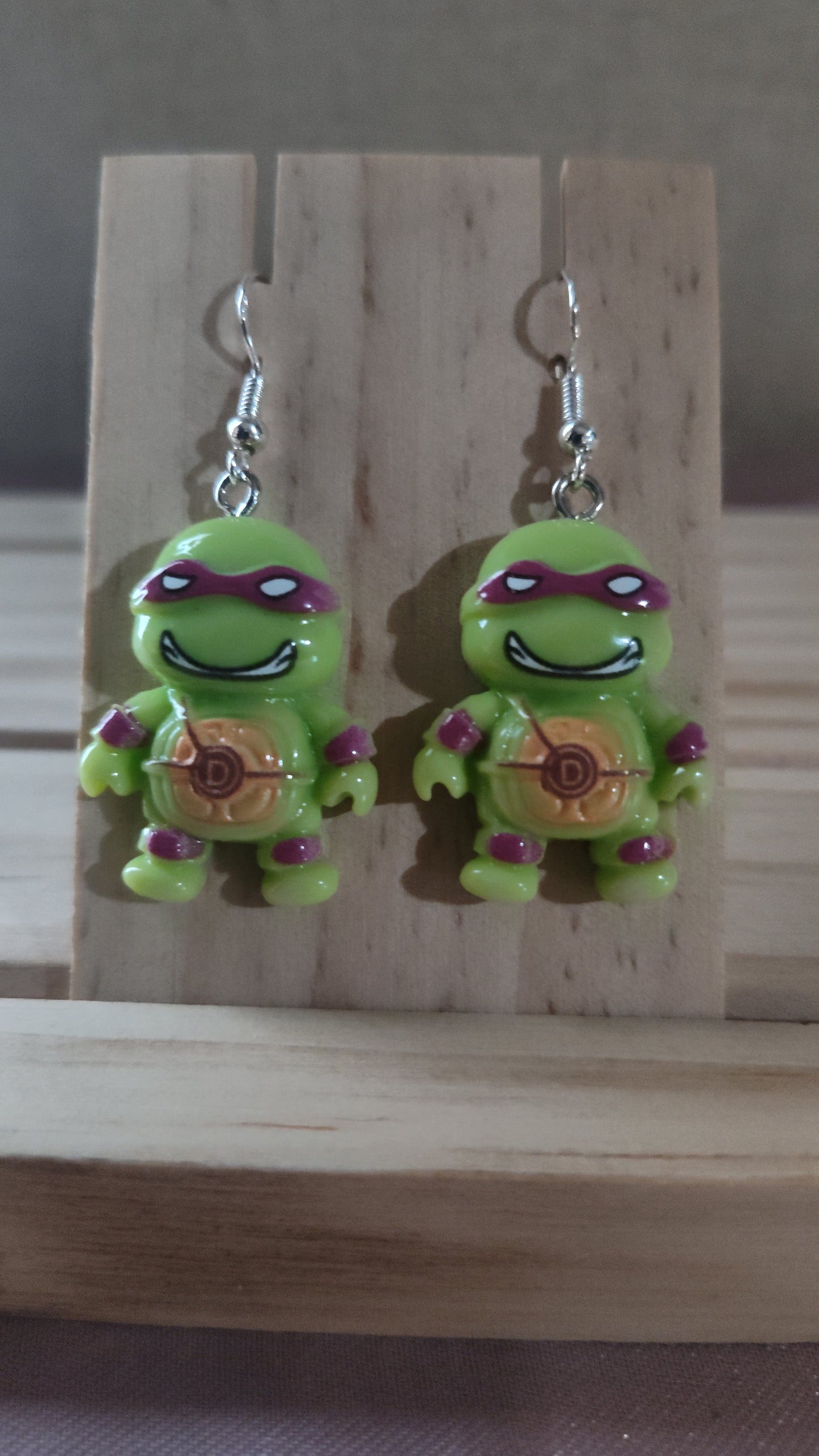 Teenage Mutant Ninja Turtle Earrings- SALE