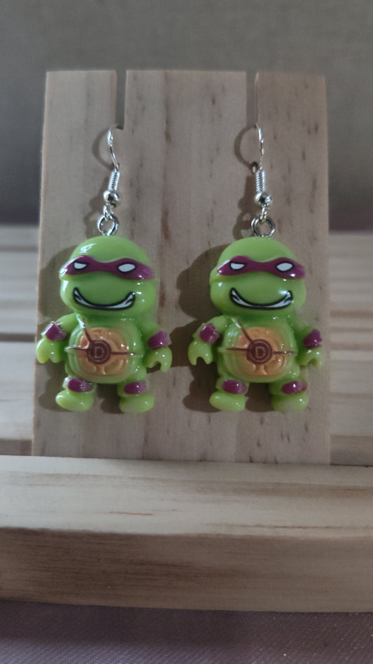 Teenage Mutant Ninja Turtle Earrings- SALE