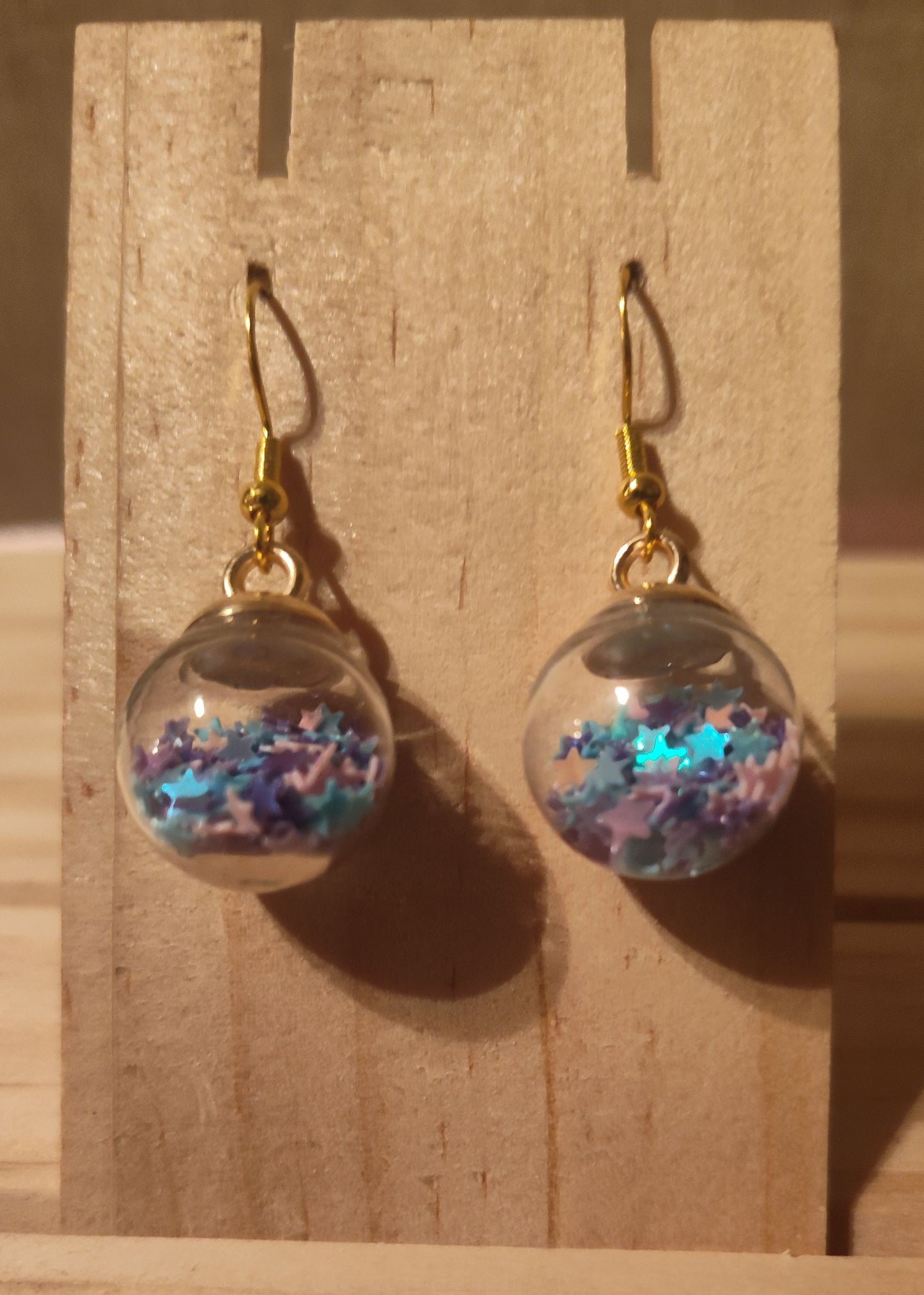 Glass Ball Earrings- CLEARANCE