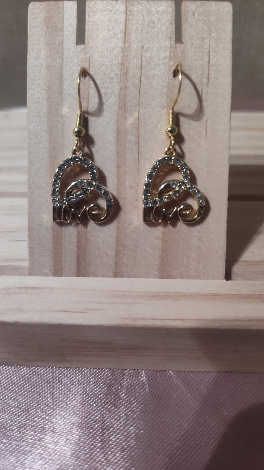 Heart Earrings- CLEARANCE