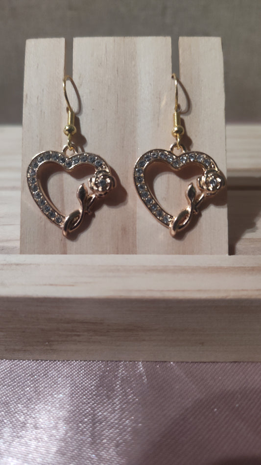 Heart Earrings- CLEARANCE