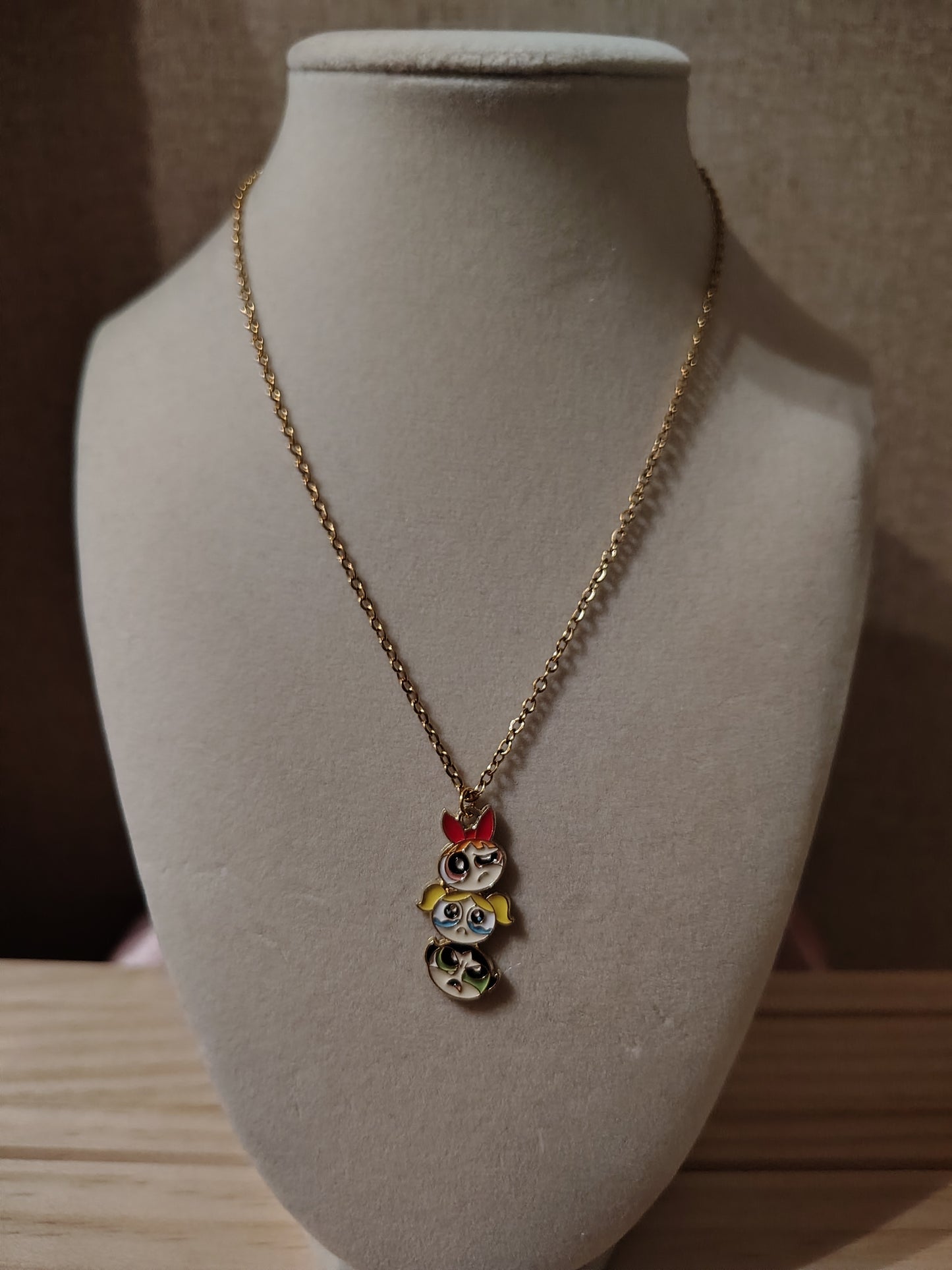 Powerpuff Girl Necklace- SALE
