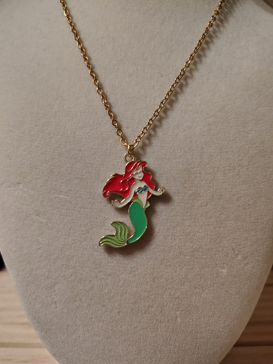 Little Mermaid Necklace-CLEARANCE